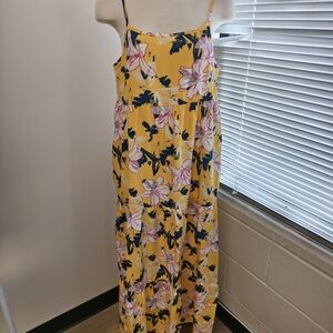 Floral Print Maxi Dress